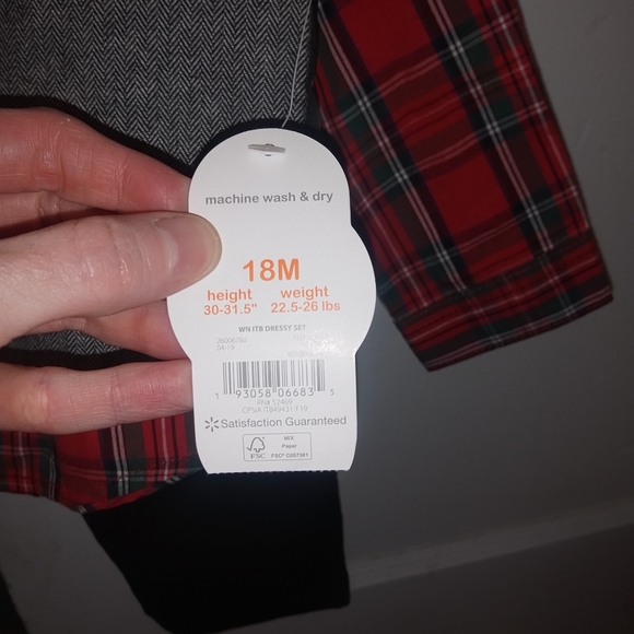 NWT Baby Boys 18m Wonder Nation Dressy Set - Picture 3 of 6